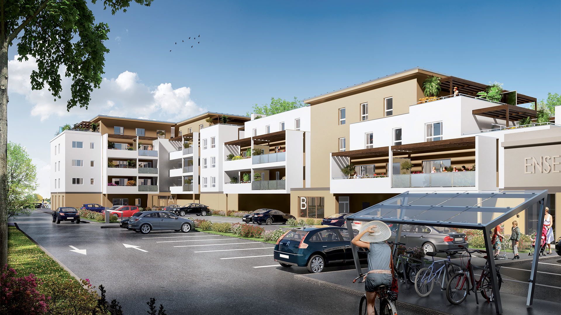 Concept Immobilier - Cœur de Ville - Appartements neufs à Maizières-lès-Metz - Vue extérieure