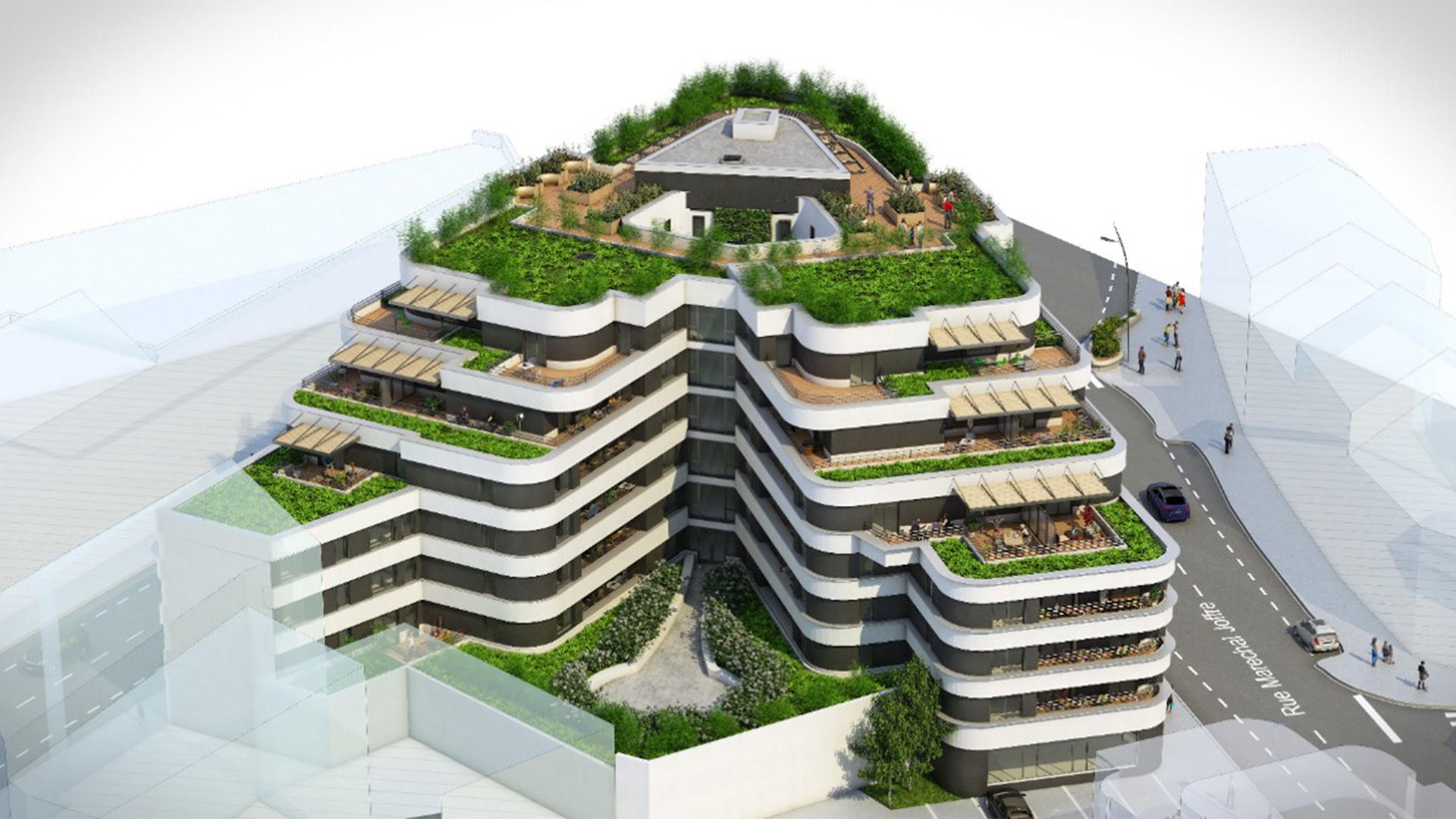 Concept Immobilier - Les Jardins d'Arcadie - Résidence Services Séniors - Appartements neufs à Thionville - Vue extérieure