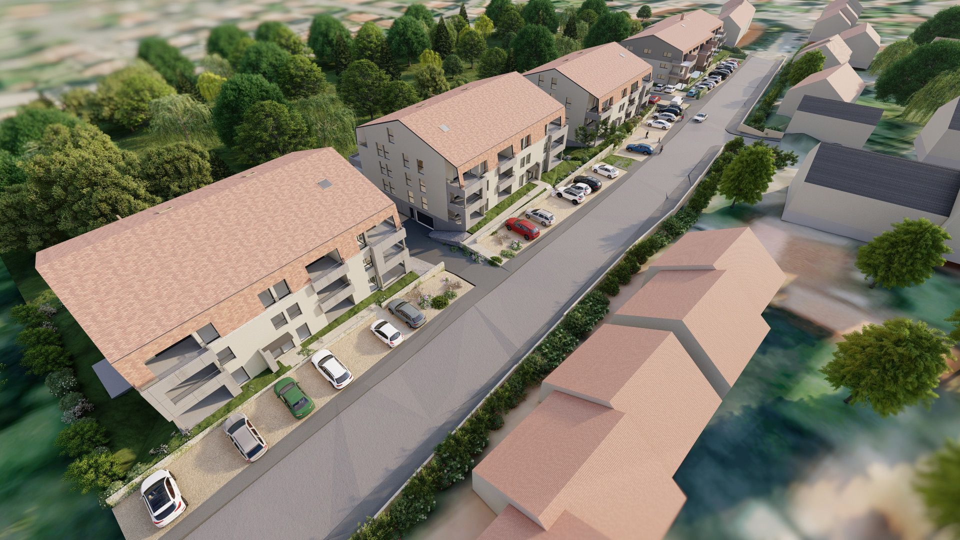 Concept Immobilier - Route de Ranguevaux - Appartements neufs à Fameck - Vue extérieure