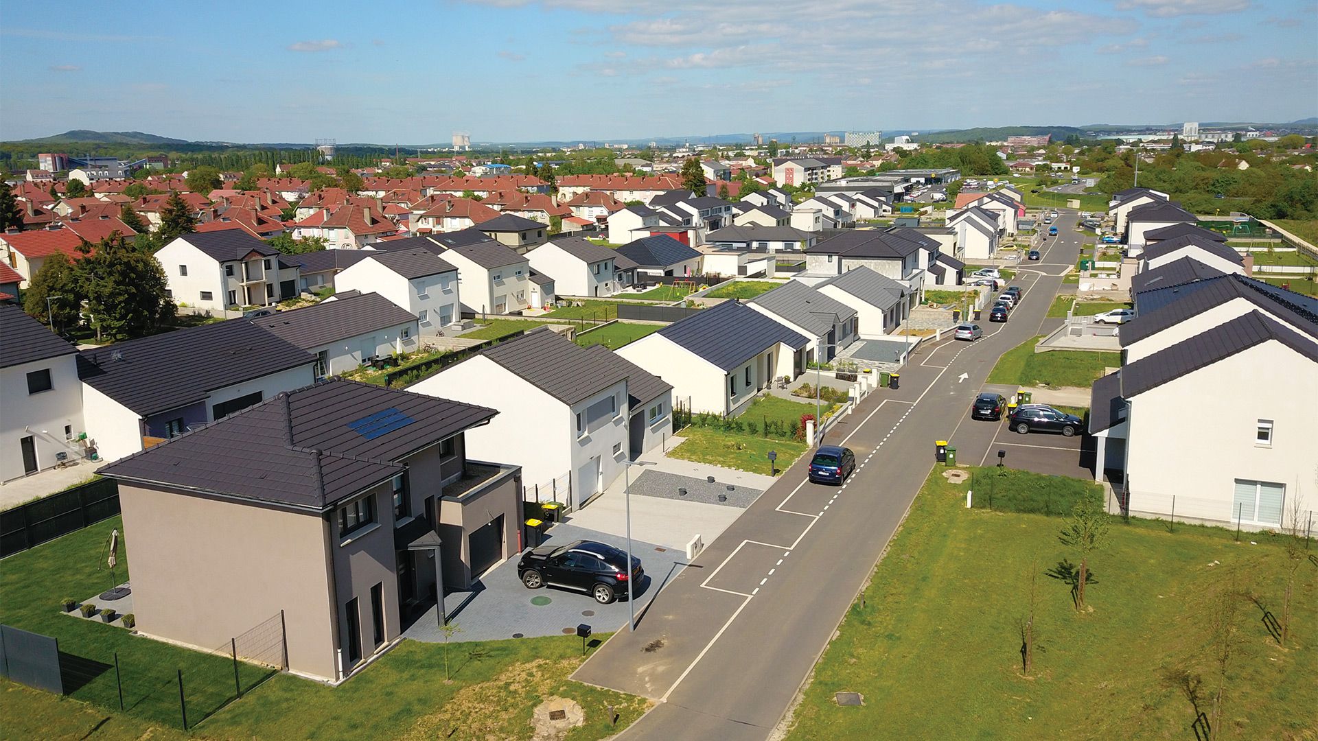 Concept Immobilier - Les Jardins du Triangle - Maisons individuelles à Fameck / Florange - Vue extérieure