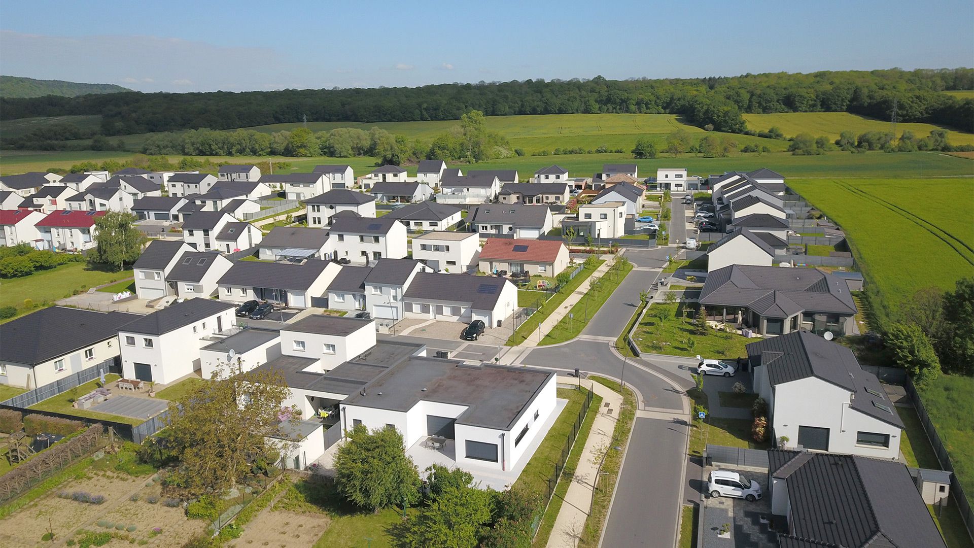 Concept Immobilier - Les Grandes Vignes - Lotissement à Gandrange - Vue extérieure