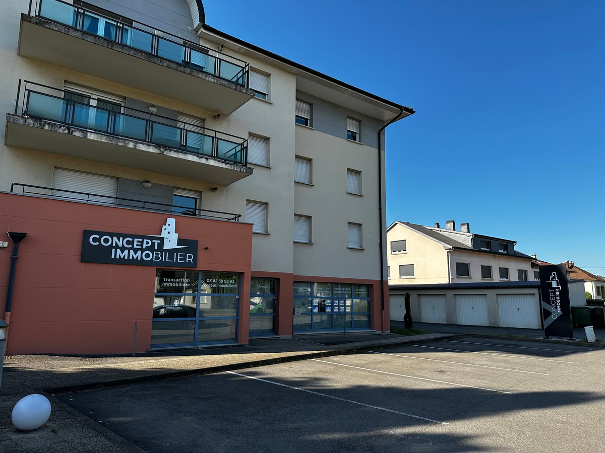 Façade de l'agence de Florange